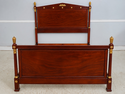 75404: KINDEL Queen Size Regency Style Mahogany Be