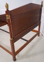 75404: KINDEL Queen Size Regency Style Mahogany Be