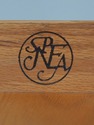 75447: HENKEL HARRIS SPNEA Mahogany 4 Drawer Chest