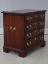 75520: HENKEL HARRIS Mahogany 4 Drawer Nightstand	