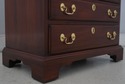 75520: HENKEL HARRIS Mahogany 4 Drawer Nightstand	