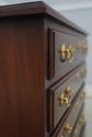 75520: HENKEL HARRIS Mahogany 4 Drawer Nightstand	