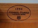 75520: HENKEL HARRIS Mahogany 4 Drawer Nightstand	