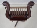 75478: Regency Style Mahogany & Brass Music Stand