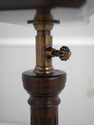 75478: Regency Style Mahogany & Brass Music Stand