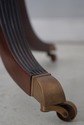 75478: Regency Style Mahogany & Brass Music Stand