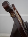75478: Regency Style Mahogany & Brass Music Stand
