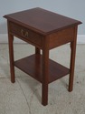 L65859EC: Pair STICKLEY Cherry 1 Drawer Nightstand