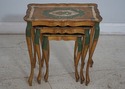 65874EC: Italian Venetian Paint Decorated Stacking