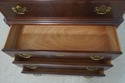 65617EC: DREXEL Mahogany Chippendale Style High Ch