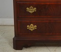 65617EC: DREXEL Mahogany Chippendale Style High Ch