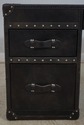 F65902EC: RESTORATION HARDWARE Leather Wrapped Kne