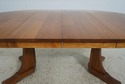 70250: STICKLEY Round Mission Oak Dining Room Tabl