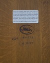 70250: STICKLEY Round Mission Oak Dining Room Tabl