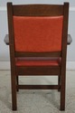 70237: Set of 8 STICKLEY Mission Oak Leather Dinin