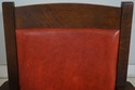 70237: Set of 8 STICKLEY Mission Oak Leather Dinin