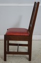 70237: Set of 8 STICKLEY Mission Oak Leather Dinin