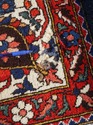 F48190B: Approx: 9 x 12 Vibrant Red Color Wool Ori