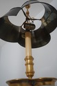 LF70232: CHAPMAN Brass Table Lamp w. Tole Shade