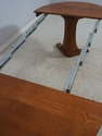 70250: STICKLEY Round Mission Oak Dining Room Tabl