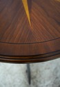 61951EC: ETHAN ALLEN Round Country French Lamp Tab