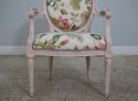 L61971EC: Pair Pink FrenchLouis XVI Style Upholste