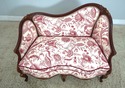 L61972EC: French Louis XV Style Newly Upholstered 