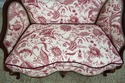 L61972EC: French Louis XV Style Newly Upholstered 