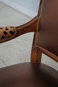 66111EC: Pair Cheetah Print Newly Upholstered Armc
