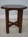 66121EC: STICKLEY Mission Oak Tamberet Occasional 