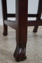 66143EC: Pair HICKORY CHAIR Rococo Carved Mahogany