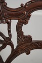 66143EC: Pair HICKORY CHAIR Rococo Carved Mahogany