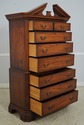 66067EC: KITTINGER Chippendale Mahogany Chest On C