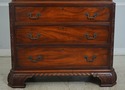 66067EC: KITTINGER Chippendale Mahogany Chest On C