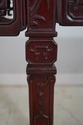 F66074EC: Chinese Oriental Carved Teak Console Tab