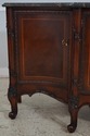 66030EC: EJ VICTOR French Marble Top Walnut Creden