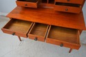 L66132EC: DAVID SMITH Tiger Maple Secretary Desk