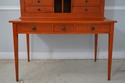 L66132EC: DAVID SMITH Tiger Maple Secretary Desk