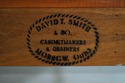 L66132EC: DAVID SMITH Tiger Maple Secretary Desk