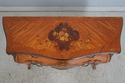 L70312: French Louis XV Style Highly Inlaid 3 Draw