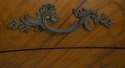 L70312: French Louis XV Style Highly Inlaid 3 Draw