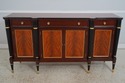 L70255: JOHN WIDDICOMB Regency Style Mahogany Side