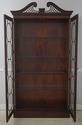 70506: HENREDON Chippendale Mahogany 2 Door Curio 