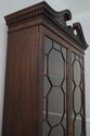 70506: HENREDON Chippendale Mahogany 2 Door Curio 