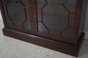 70506: HENREDON Chippendale Mahogany 2 Door Curio 