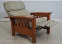 70499: STICKLEY Reclining Mission Oak Morris Chair