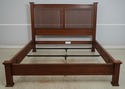 70501: STICKLEY King Mission Oak Model 89-684 Bed