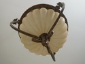 F70509: Italian Style Metal Chandelier w. Frosted 