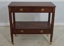L70467: MAITLAND SMITH Regency Style Mahogany Inla