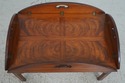 L70543: WRIGHT TABLE CO Chippendale Walnut Butler 